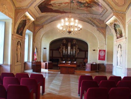 Charles university murals