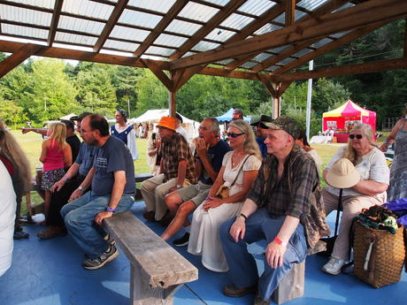 Patrons at the finale