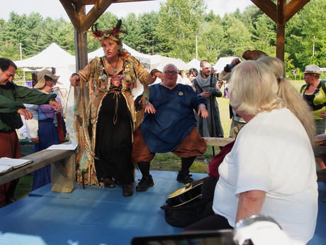 Granny Grue at the finale