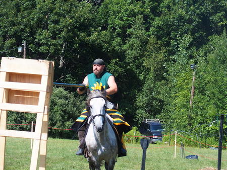 The Silver Knights jousting company #2