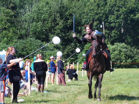 The Silver Knights jousting company #8