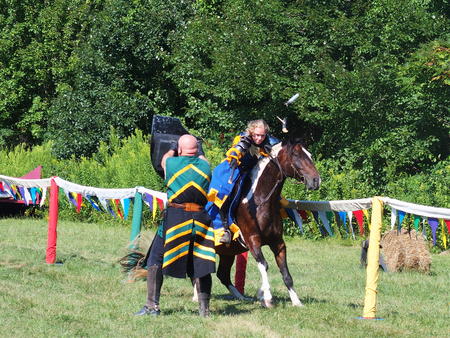 Crash goes the lance!