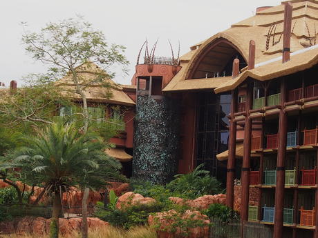 Back of the Animal Kingdom Lodge