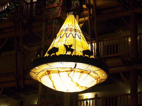 Wilderness Lodge light