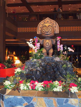 Christmas decoration at the Polynesian resort #2