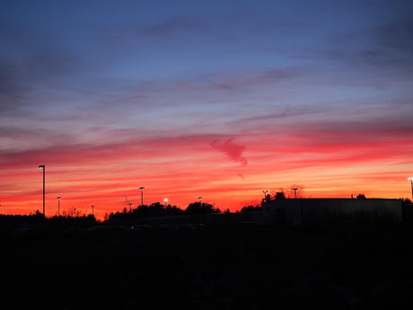 Ayer, Massachusetts sunset