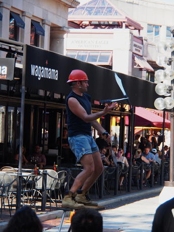 Juggler at Faneuil Hall