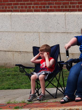 The sirens are too loud