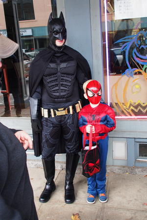 Batman and Spiderman