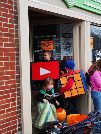 Arrow and Rubik's cube