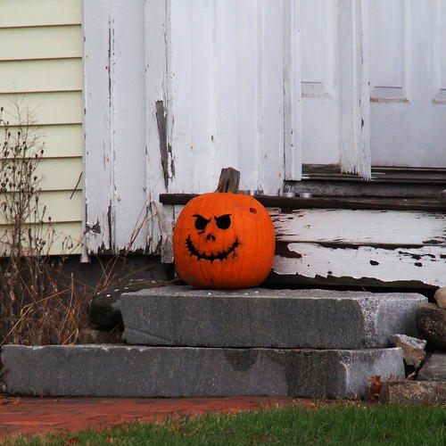 Carved pumpkin