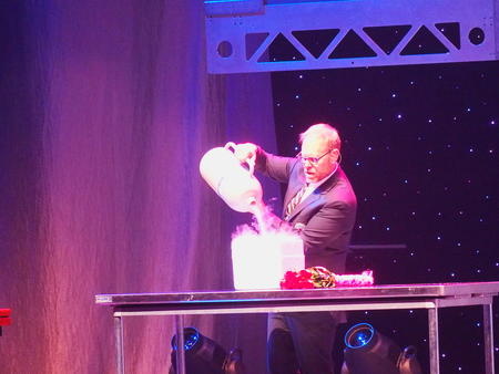 Liquid nitrogen to make bourbon, brandy, & pickle juice slushy