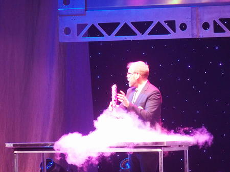 Liquid nitrogen to make bourbon, brandy, & pickle juice slushy #2