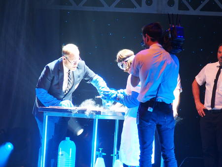 Liquid nitrogen to make bourbon, brandy, & pickle juice slushy #5