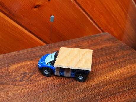 Disney Test Track car modded for Splendid Teapot Racing #2