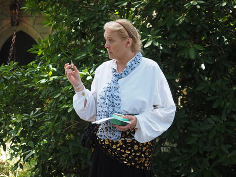 The author Patricia Hughes