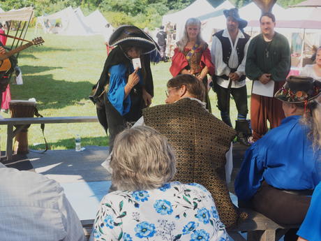 Magician Mike OJ at the finale