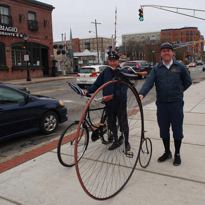 Penny farthing bicycle