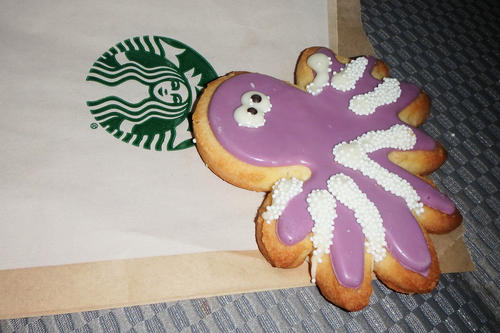 Octopus cookie