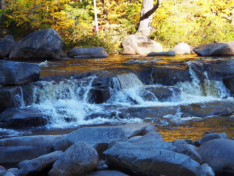 Flowing water at Lower Falls, Kancamagus highway #6