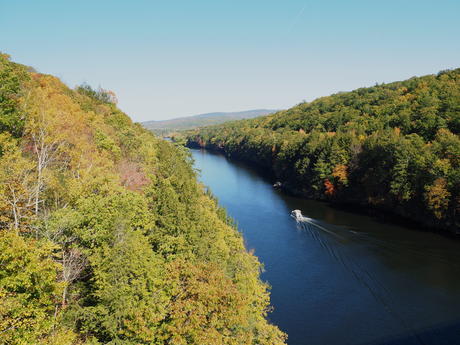 Boat on the Connecticut River