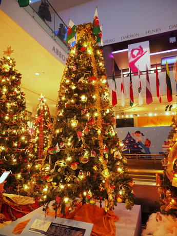 Wales Christmas tree