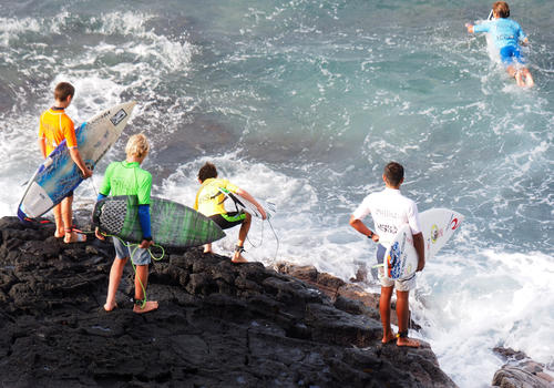 Getting ready to surf #2