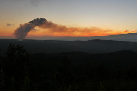 Sunset at Volcano National Park #3