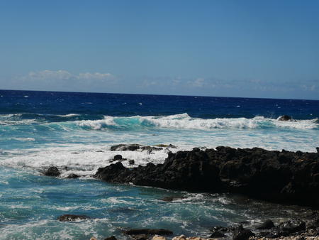 Pacific ocean at Lapakahi