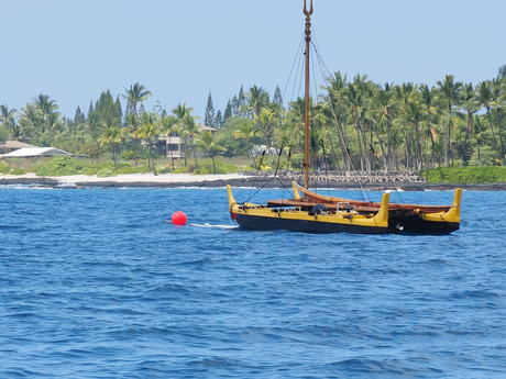 Outrigger canoe