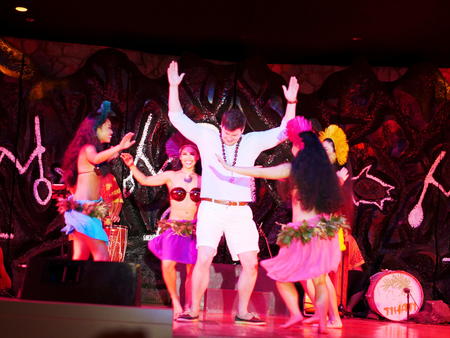 Bring up audience members to dance #2