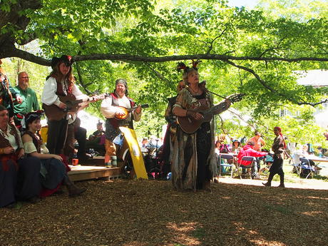 Granny Grue at the Medieval Music Jam