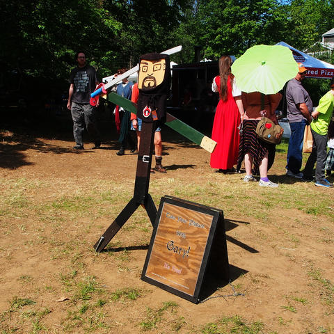 Take your picture with Gary