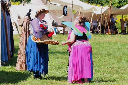 The Singing New England Rose Wench