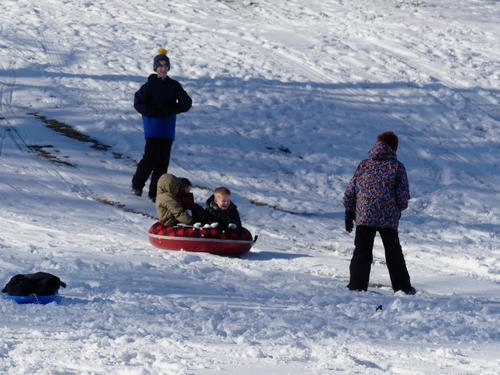 Sledding in Harvard, Massachusetts #2
