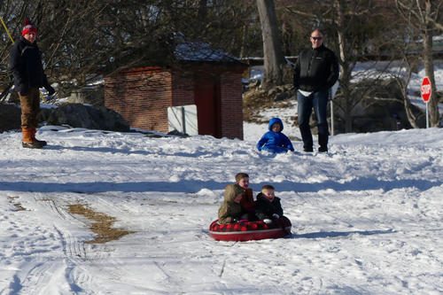 Sledding in Harvard, Massachusetts #6