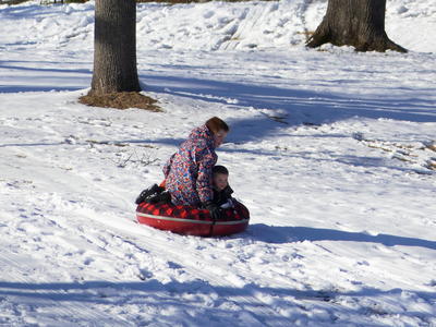 Sledding in Harvard, Massachusetts #12