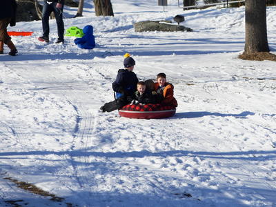 Sledding in Harvard, Massachusetts #14