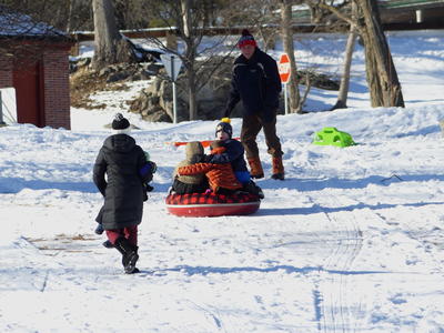 Sledding in Harvard, Massachusetts #15