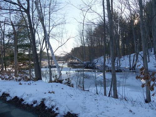 Littleton MA winter scene