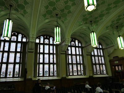 Manchester University windows