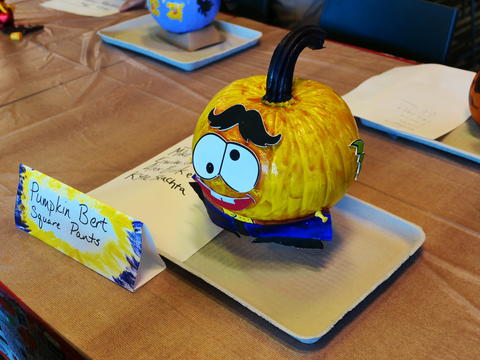 Pumpkin Bert Square Pants