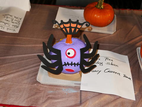 Pumpkin with a crown