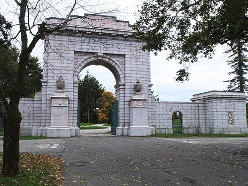 Andover West Parish Cemetery in fall #18