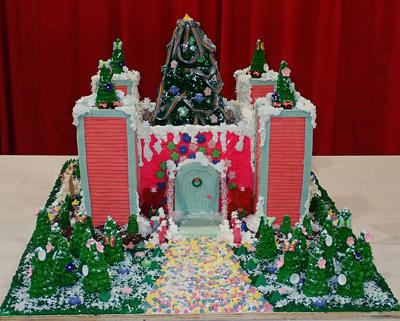 Gingerbread castle