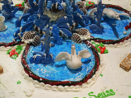 Gingerbread Tupper Manor detail #4