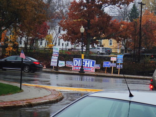 Election signs