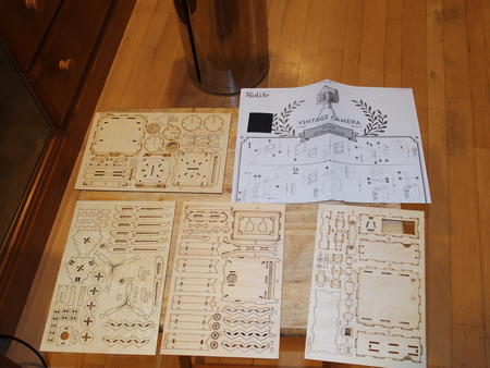 Wooden camera model #2