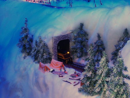 Museum of Science train exhibit #6