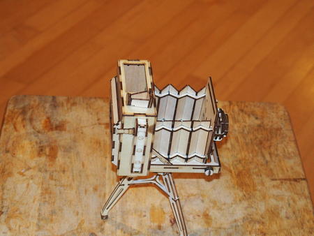 Wooden camera model #3